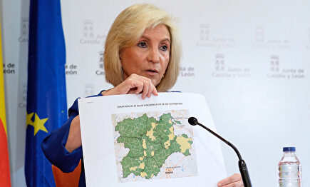 La consejera castellanoleonesa, Verónica Casado. | EFE