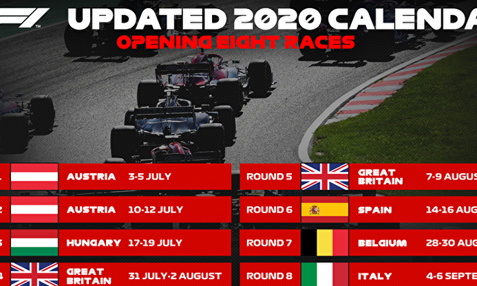 Calendario de la F1. | F1