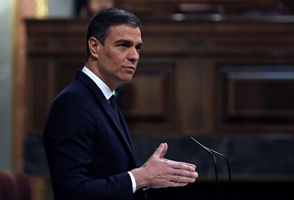 Pedro Sánchez en el Congreso. | EFE