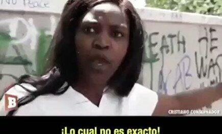 Repaso monumental de una mujer negra a los Antifa del movimiento #BlackLivesMatter: "Los racistas sois vosotros"