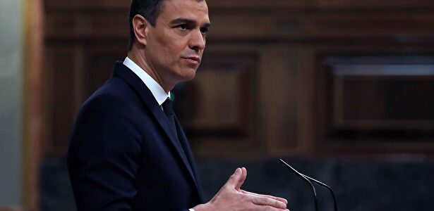 Pedro Sánchez en el Congreso. | EFE