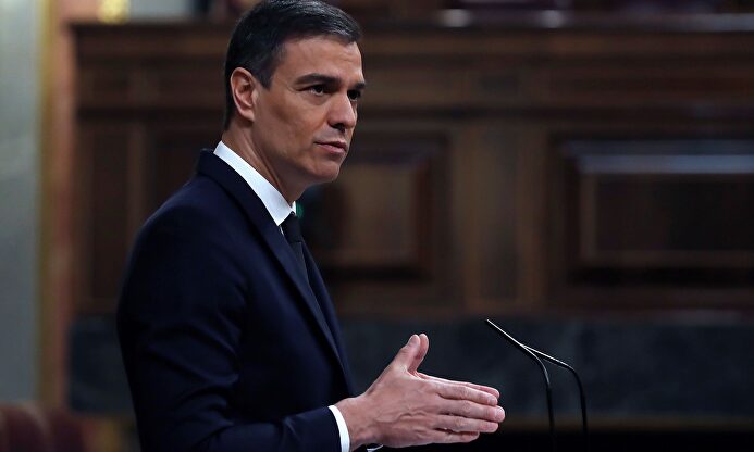 Pedro Sánchez en el Congreso. | EFE