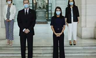 Los Reyes en la Biblioteca Nacional | Gtres