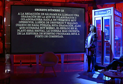 Sálvame anuncia su grabación más polémica | Telecinco