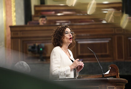 La ministra de Hacienda y portavoz del Gobierno, Maria Jesús Montero | Europa Press