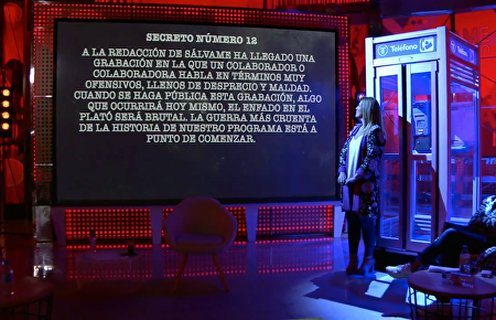 Sálvame anuncia su grabación más polémica | Telecinco