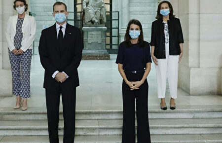 Los Reyes en la Biblioteca Nacional | Gtres