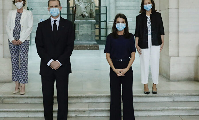 Los Reyes en la Biblioteca Nacional | Gtres