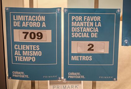 Limitaciones de aforo en tiendas | Cordon Press