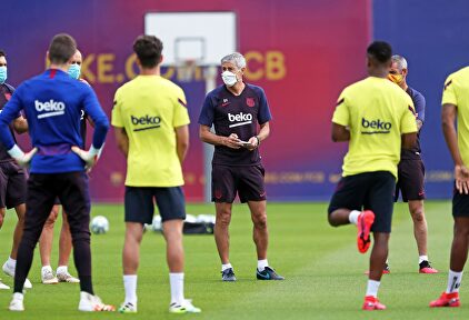 Los de Quique Setién buscarán mantener el récord de imbatilibidad | EFE