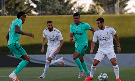 Así fue la simulación de partido de Zidane con el Real Madrid en el Di Stéfano