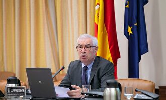 Emilio Bouza en el Congreso de los Diputados. | Europa Press