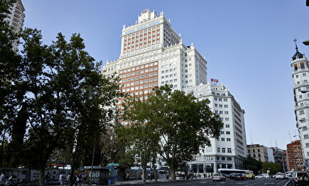 Hotel Riu Plaza España. | David Alonso Rincón