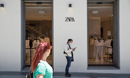 Vista de una tienda de Zara en Madrid | EFE