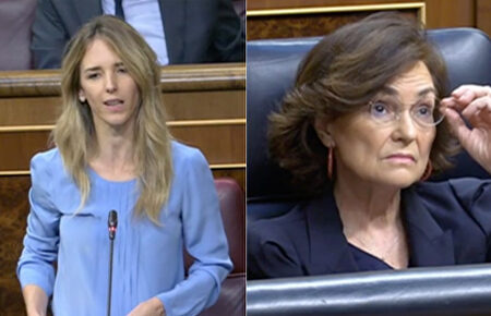 Cayetana Álvarez de Toledo acorrala a Calvo: "Están legitimando a los golpistas mientras ultrajan a los demócratas"