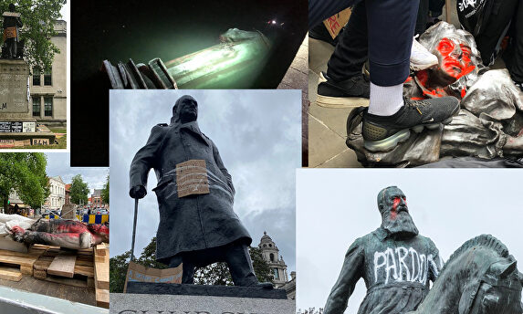 El movimiento Black Lives Matter ataca ahora a las esculturas de personajes históricos | LD