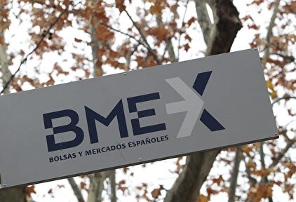 Cartel de BME, Bolsas y Mercados Españoles | Europa Press