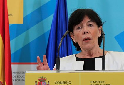 Isabel Celaá este jueves. | EFE