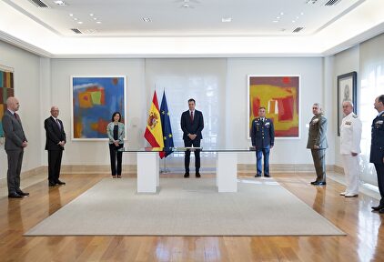 Firma de la Directiva de Defensa Nacional. | Pool Moncloa - Borja Puig de la Bellacasa