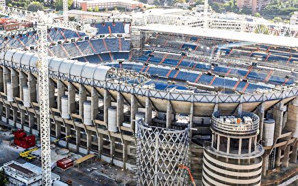 Así marchan las obras del Santiago Bernabéu