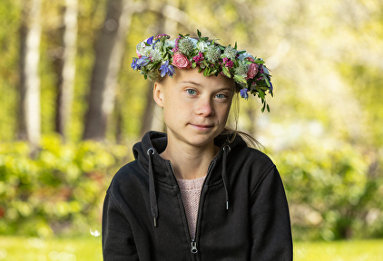 Greta Thunberg en una foto reciente | Twitter