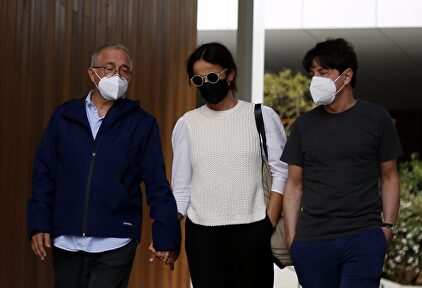 Javier Sardà junto a su mujer y su amigo Juan Carlos Ortega | Cordon Press