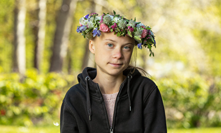 Greta Thunberg en una foto reciente | Twitter