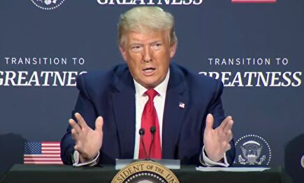 Trump, durante el evento en Dallas. | Imagen TV