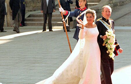La infanta y Juan Carlos en 1997, en la boda de ella | Cordon Press