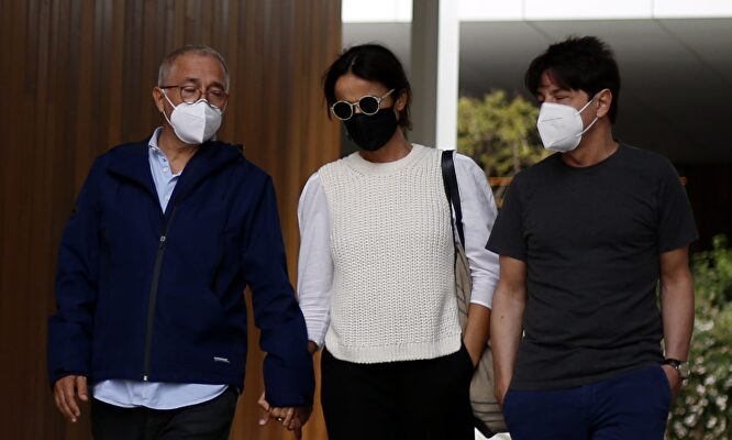 Javier Sardà junto a su mujer y su amigo Juan Carlos Ortega | Cordon Press