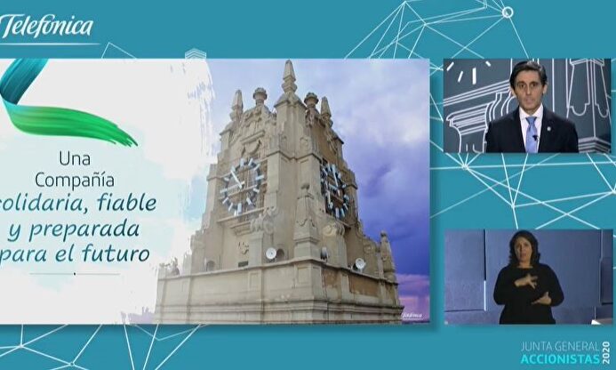 Junta de Accionistas telemática de Telefónica | Europa Press