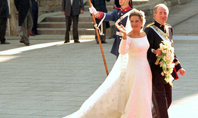 La infanta y Juan Carlos en 1997, en la boda de ella | Cordon Press