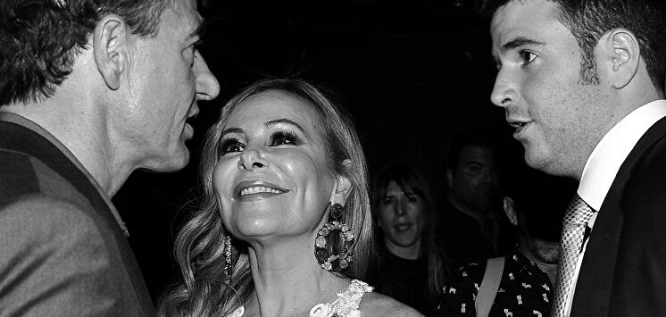 Ana Obregón y Alessandro Lequio junto a su hijo | Europa Press