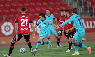 Messi volvió a ser el faro del Barça | EFE