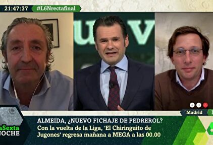 Almeida se postula para ser tertuliano de 'El Chiringuito'