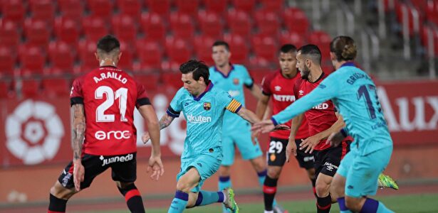 Messi volvió a ser el faro del Barça | EFE