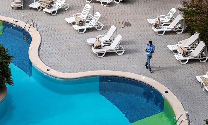 Hotel en Baleares preparado para la reapertura al turismo. | EFE