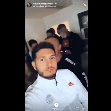 Acude y además, se graba | Instagram