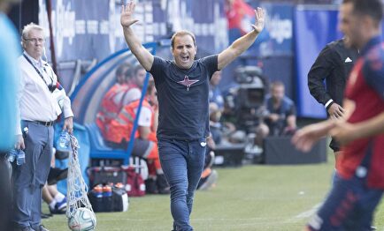 Jagoba Arrasate fue el técnico de Primera que menos movió el árbol | EFE