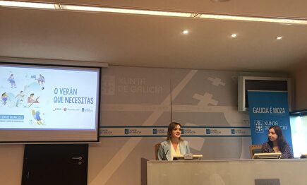 Presentación de los campamentos de verano de la Xunta. | Europa Press