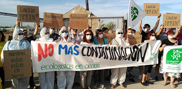 Una protesta de Ecologistas en Acción | Archivo de Ecologistas en Acción