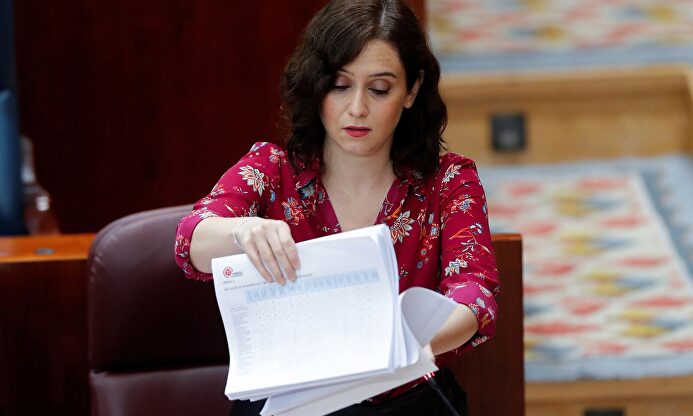 La presidenta de la Comunidad de Madrid, Isabel Díaz Ayuso | EFE