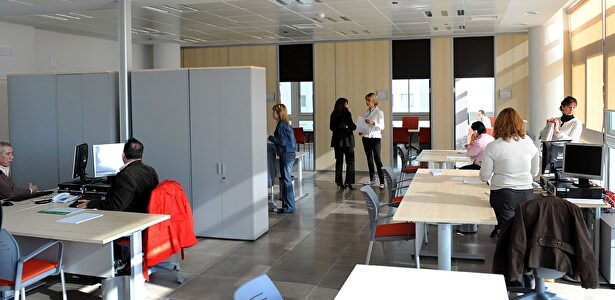 Funcionarios de justicia de la Junta de Andalucía | Europa Press