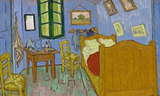 'El dormitorio en Arlés', de Vincent van Gogh. | Museo Van Gogh