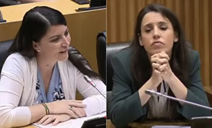 Repaso de Macarena Olona a Irene Montero y su feminismo excluyente