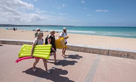 Primeros alemanes en Mallorca esta semana | EFE
