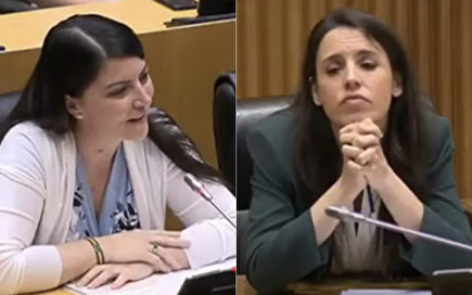 Repaso de Macarena Olona a Irene Montero y su feminismo excluyente