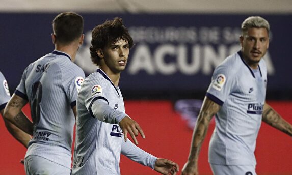 Doblete de Joao Félix. | EFE