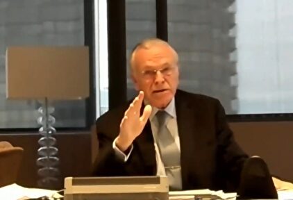 Presidente de Criteria Caixa y Fundación Bancaria La Caixa, Isidre Fainé, en la Cumbre Empresarial de CEOE | Europa Press
