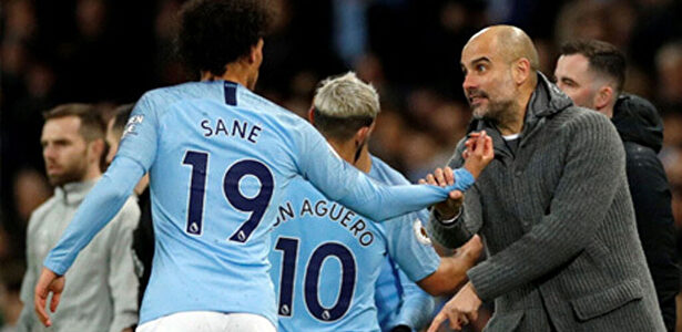 Guardiola muestra la puerta de salida para Leroy Sané | EFE